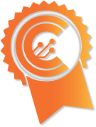 Authorization and regulation badge icon